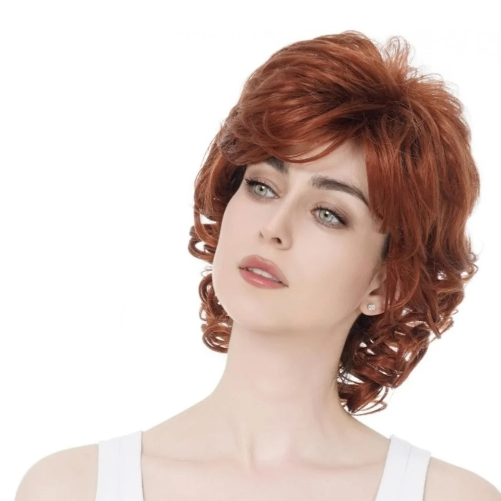 🎈Radiant Auburn Curly Wig🎈 - Picture 9 of 11